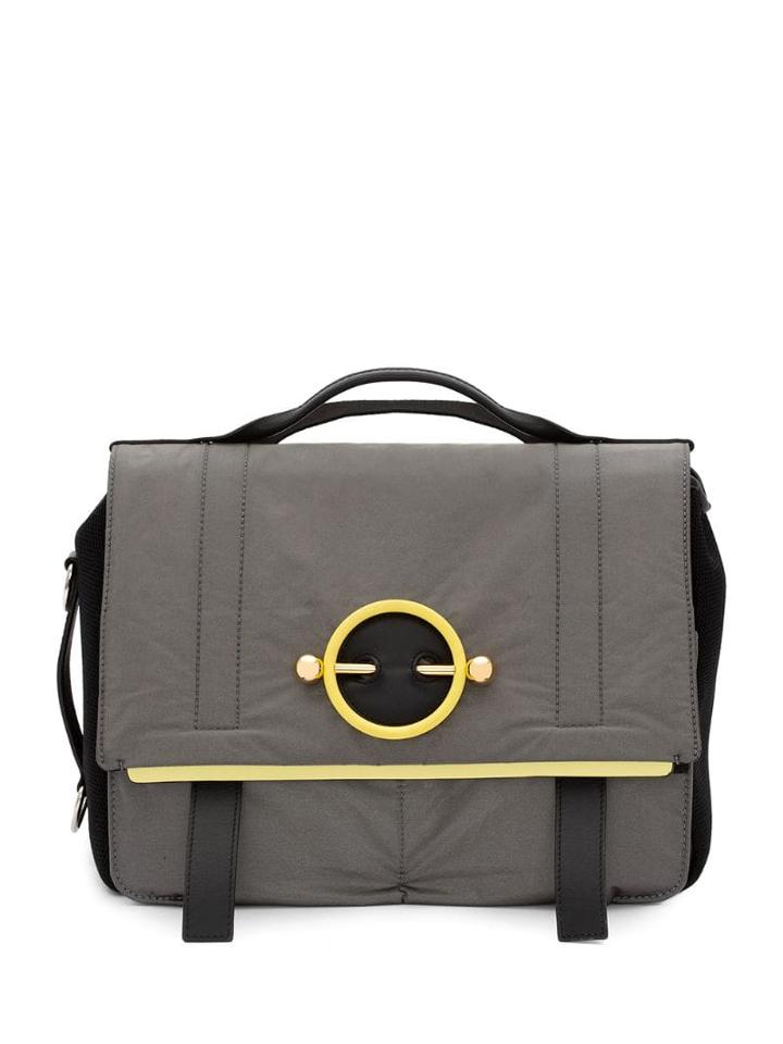 Jw Anderson Technical Fabric Satchel - Grey