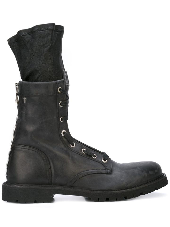 Rta Hybrid Combat Boots - Black