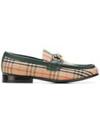 Burberry Moorley Checked Loafers - Nude & Neutrals