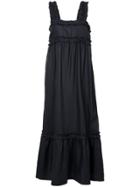 Lee Mathews Peyten Apron Dress - Blue