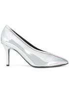 Paco Rabanne Pointed Toe Pumps - Metallic