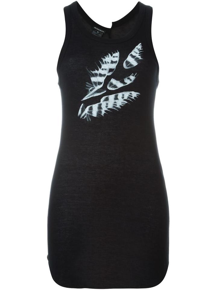 Ann Demeulemeester Printed Tank Top