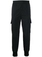 Neil Barrett Utility Pocket Cargo Trousers - Black