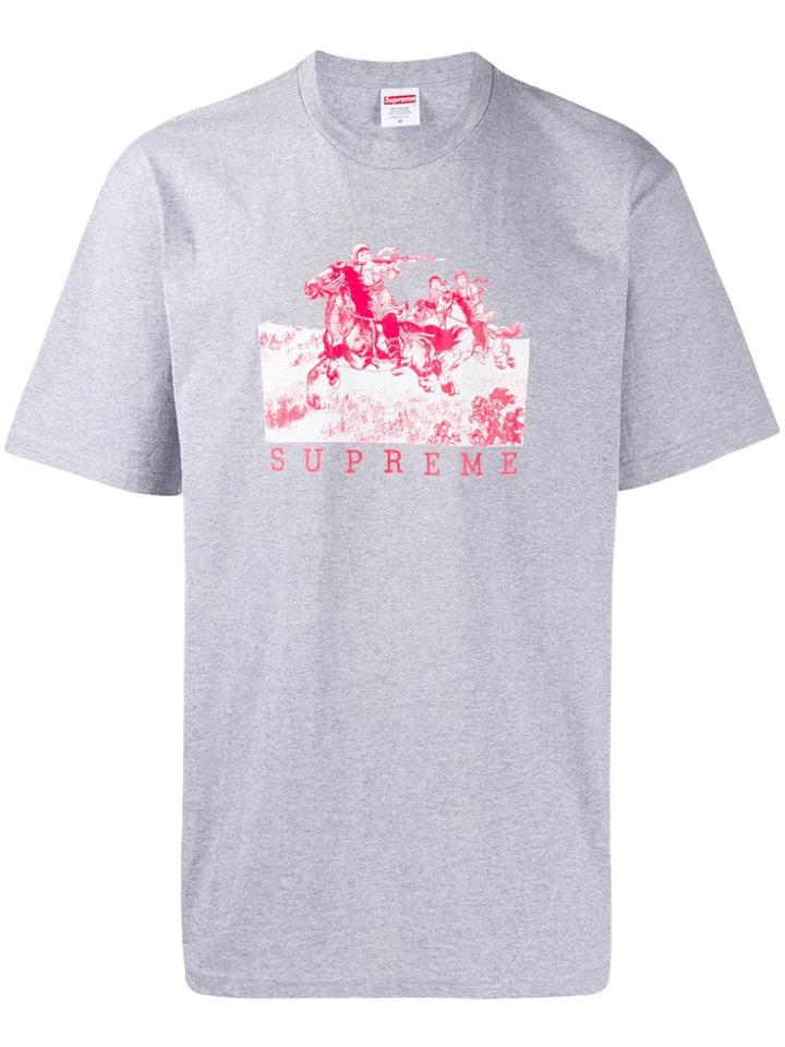 Supreme Riders T-shirt - Grey