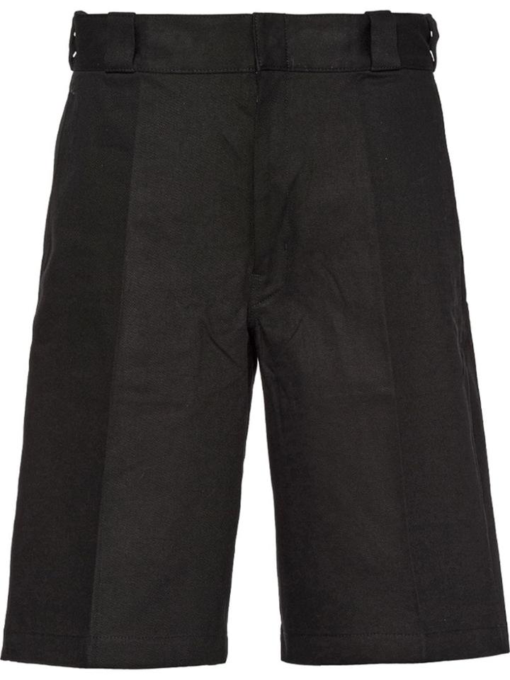 Prada Cotton Drill Bermudas - Black