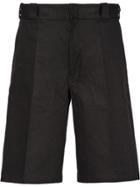 Prada Cotton Drill Bermudas - Black