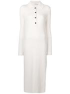 Pringle Of Scotland Polo Shirt Dress - White