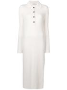 Pringle Of Scotland Polo Shirt Dress - White