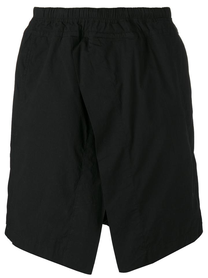Julius - Track Shorts - Men - Cotton/polyester - Ii, Black, Cotton/polyester