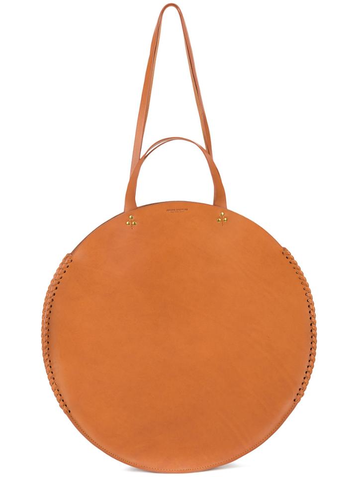 Jérôme Dreyfuss Round Tote Bag - Brown