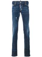 Dsquared2 - Lightly Distressed Cool Guy Jeans - Men - Cotton/spandex/elastane - 54, Blue, Cotton/spandex/elastane