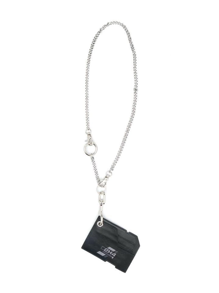 C2h4 Chain Cardholder - Black