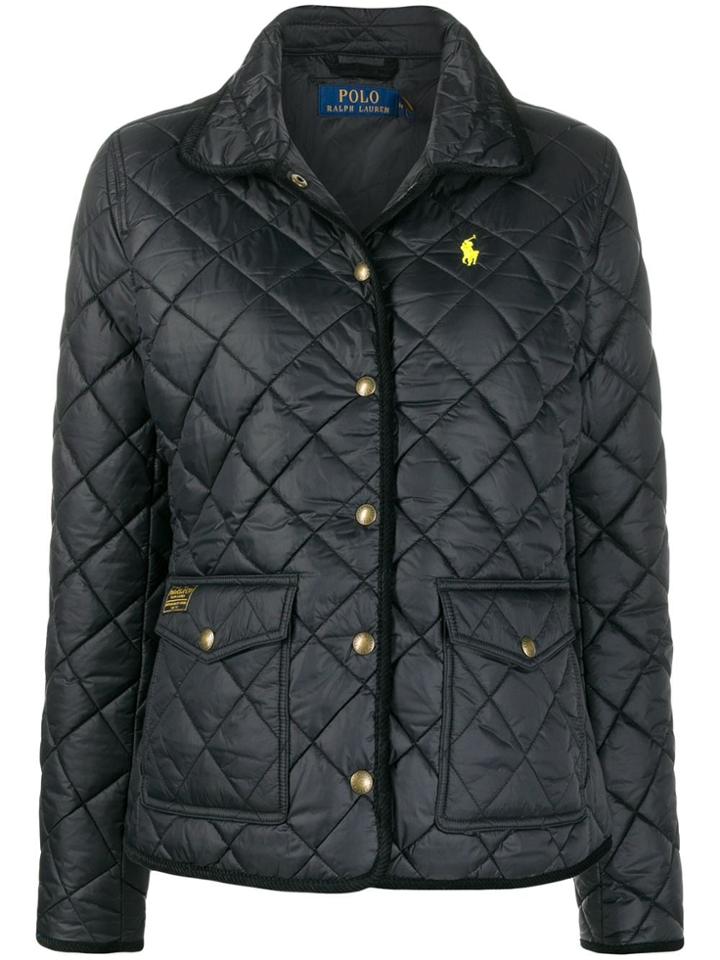 Polo Ralph Lauren Quilted Fitted Jacket - Black