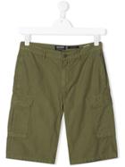 Woolrich Kids Teen Cargo Shorts - Green