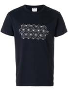 Jijibaba Geometric Patterned T-shirt - Blue