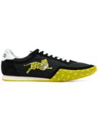 Kenzo Embroidered Tiger Sneakers - Black
