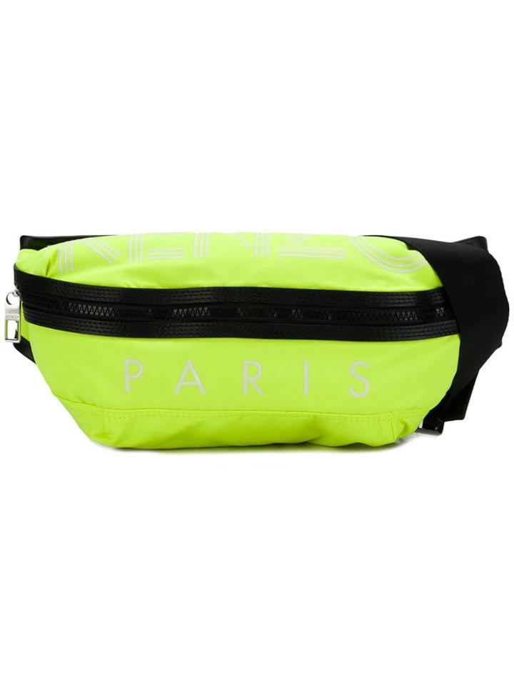 Kenzo Large Logo Belt Bag - Yellow