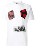 Mcq Alexander Mcqueen Multi-print T-shirt, Men's, Size: Medium, White, Cotton