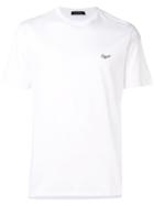 Ermenegildo Zegna Contrast Logo T-shirt - White