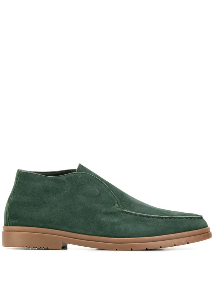 Andrea Ventura Slip-on Loafers - Green