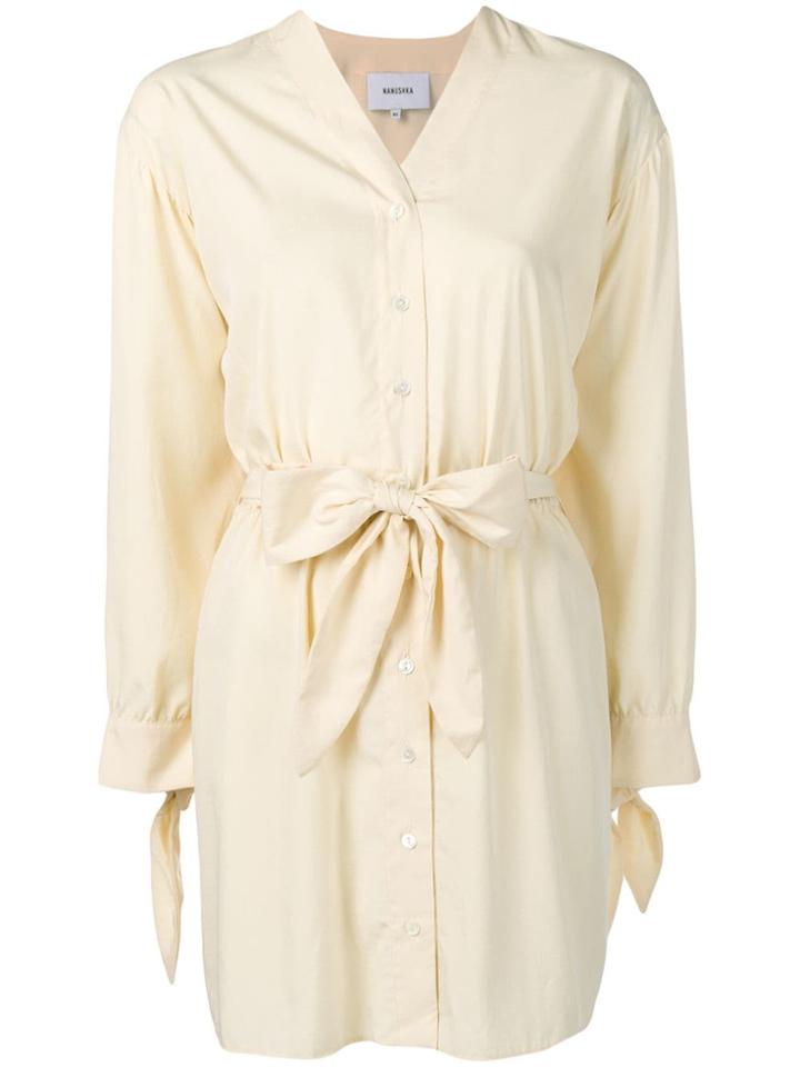 Nanushka Tandi Shirt - Neutrals