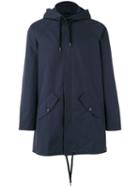 A Kind Of Guise Drawstring Hooded Jacket, Men's, Size: Medium, Blue, Cotton