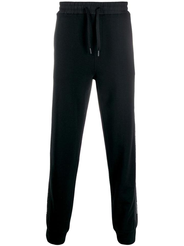 Karl Lagerfeld Elasticated Waist Trousers - Black