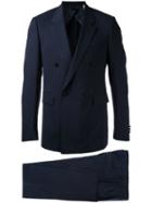 Cerruti 1881 Double-breasted Suit, Men's, Size: 46, Blue, Lambs Wool/spandex/elastane