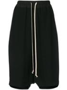 Rick Owens - Pod Shorts - Women - Cotton/viscose - 38, Black, Cotton/viscose