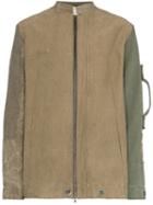 By Walid Panelled Zip-front Jacket - Green