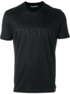 Neil Barrett Wasted T-shirt, Men's, Size: S, Black, Cotton