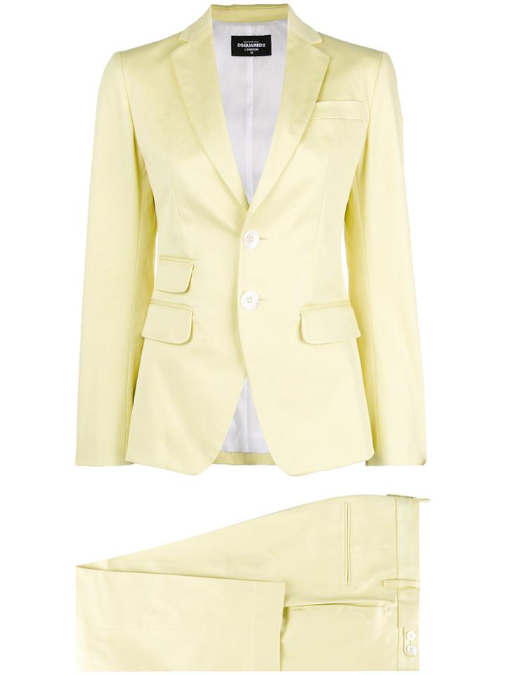 Dsquared2 Retro Trouser Suit - Yellow & Orange