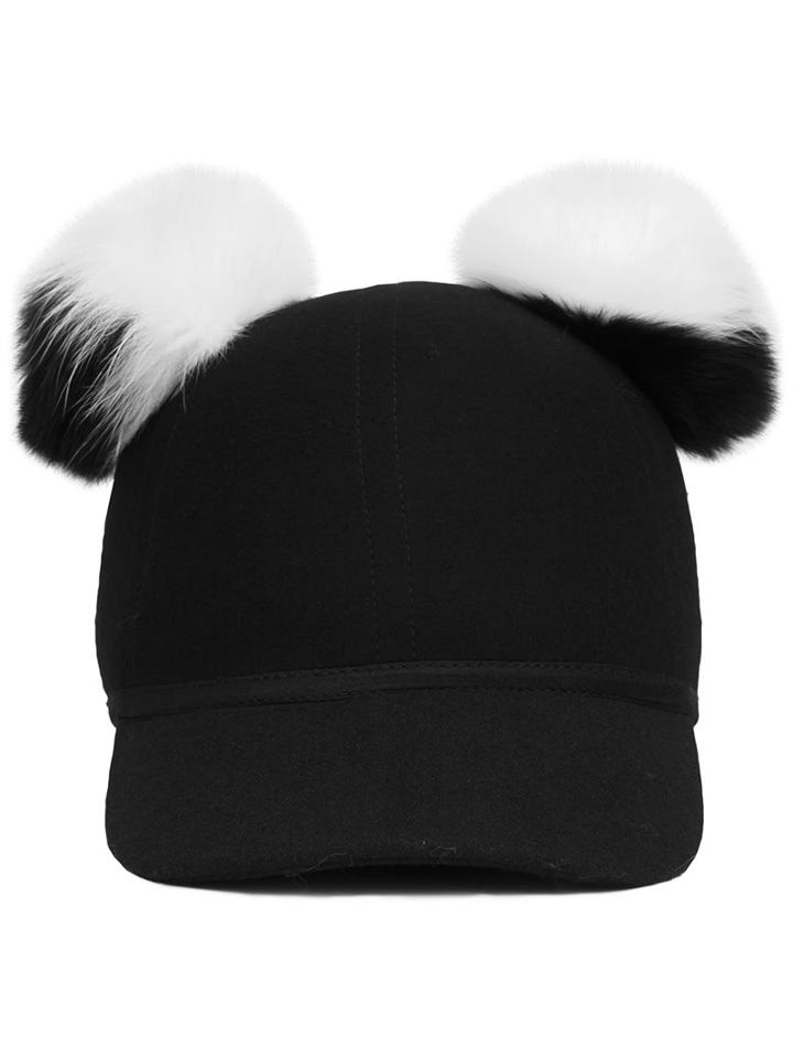 Charlotte Simone Pom-pom Hat