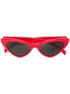 Moschino Eyewear Cat Eye Sunglasses - Red