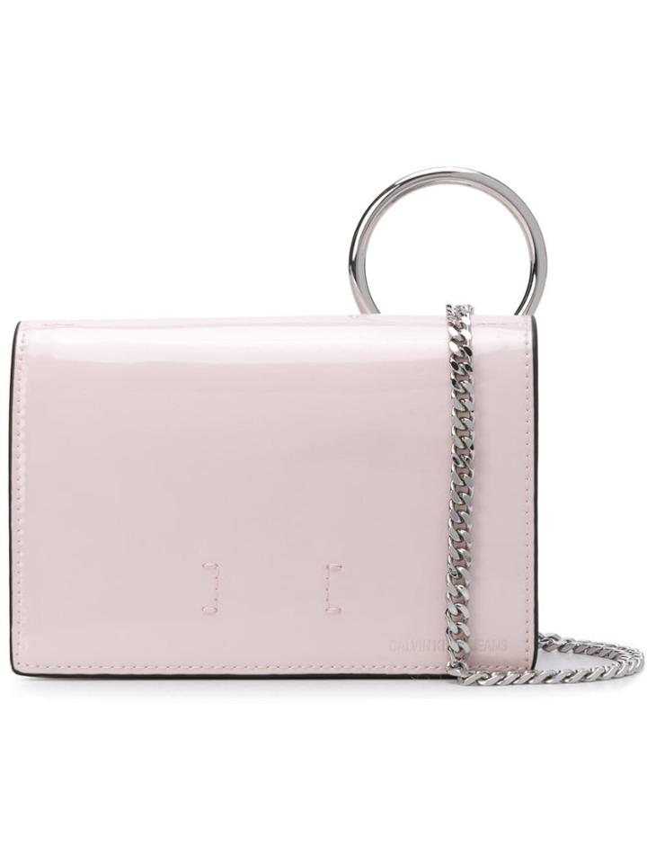 Calvin Klein Jeans Cross Body Bag - Pink & Purple