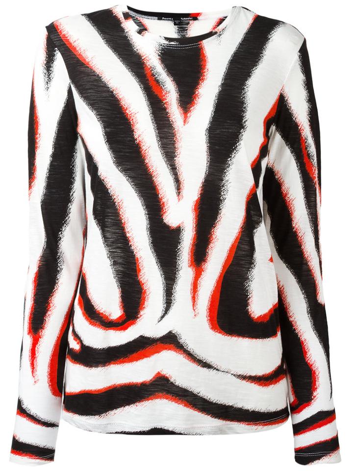 Proenza Schouler - Printed Top - Women - Cotton - Xs, Women's, Cotton