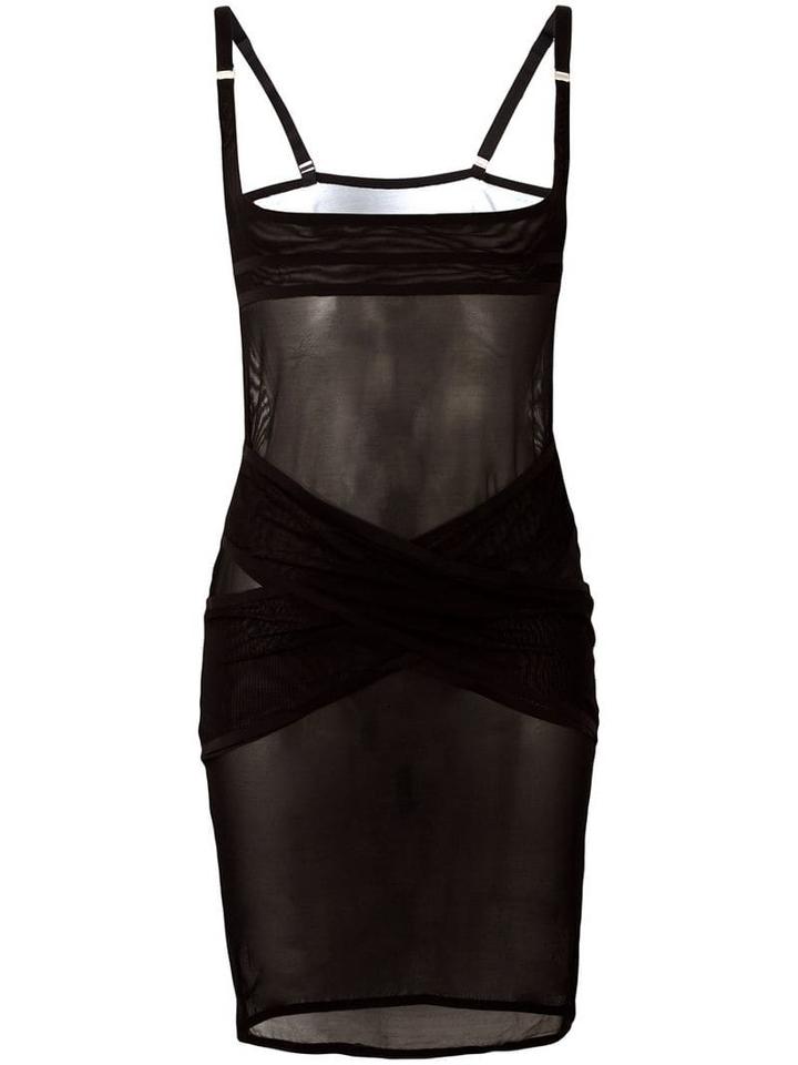 Maison Close 'mise A Nu' Naked Dress - Black