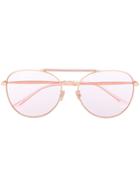Jimmy Choo Eyewear Abbie Aviator Sunglasses - Pink