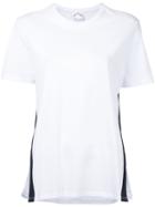 The Upside - Side Slit T-shirt - Women - Cotton - Xs, White