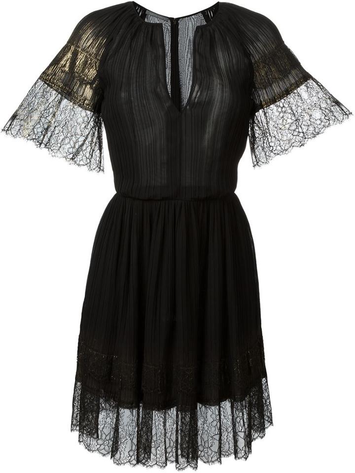 Alberta Ferretti Lace Cocktail Dress