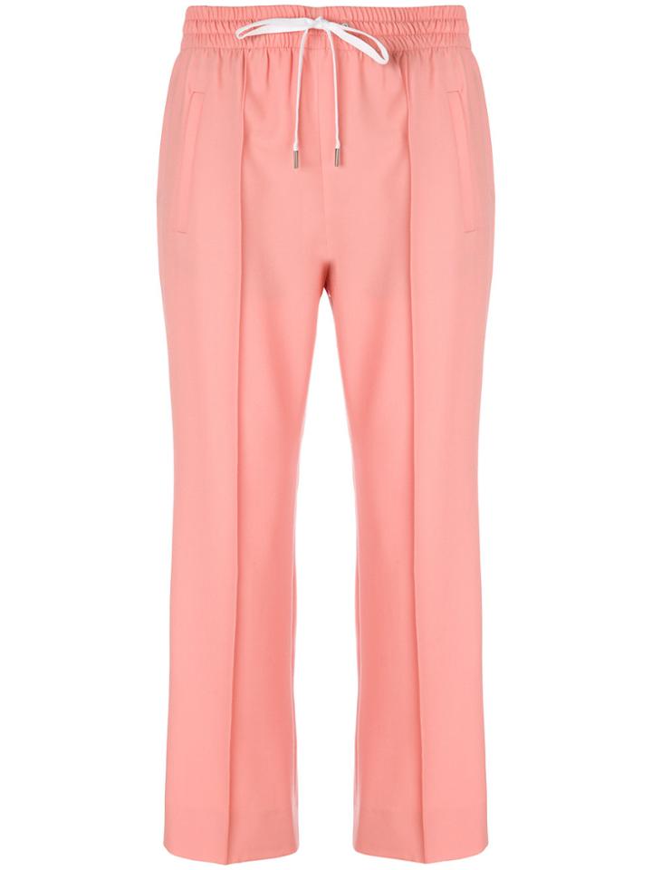 Miu Miu Drawstring Trousers - Yellow & Orange