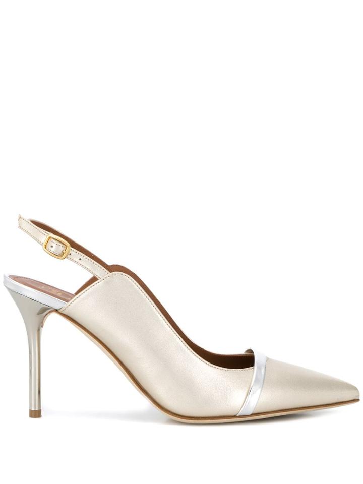 Malone Souliers Marion Pump Shoes - Gold