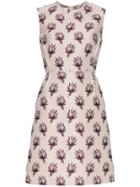 Giambattista Valli Floral Embroidered Silk Mini Dress - Unavailable