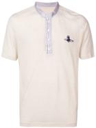 Vivienne Westwood Embroidered Logo Polo Shirt - Neutrals