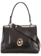 Trussardi Lovy Bag, Women's, Brown, Sheep Skin/shearling