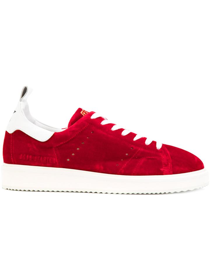 Golden Goose Deluxe Brand Starter Sneakers - Red
