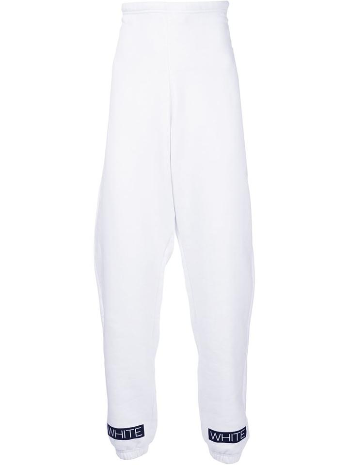 Off-white Orange Box Fleece Pants