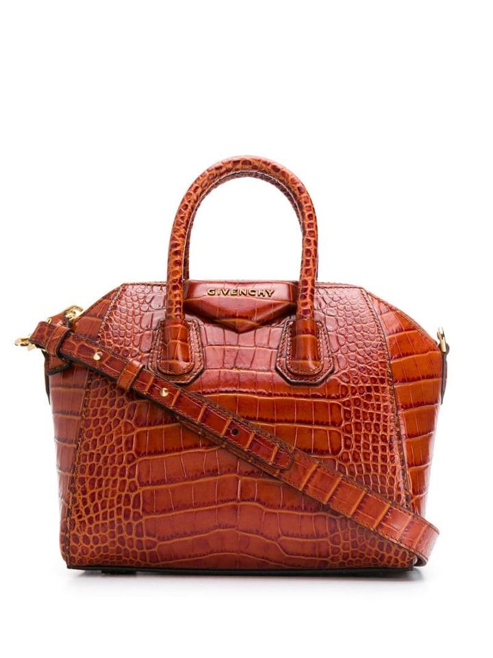 Givenchy Mini Antigona Tote - Brown