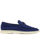 Loro Piana Summer Charms Loafers - Blue