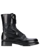 Alberto Fasciani Windy Decorative Button Ankle Boots - Black